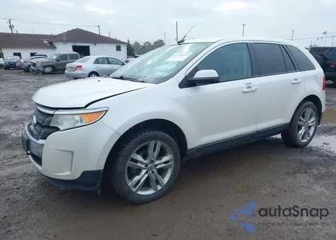 2012 Ford Edge Sel из США, поврежденный, VIN 2FMDK3JC2CBA11702